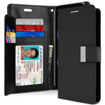 Mercury Rich Diary Case for Samsung Galaxy S8 Plus - Black