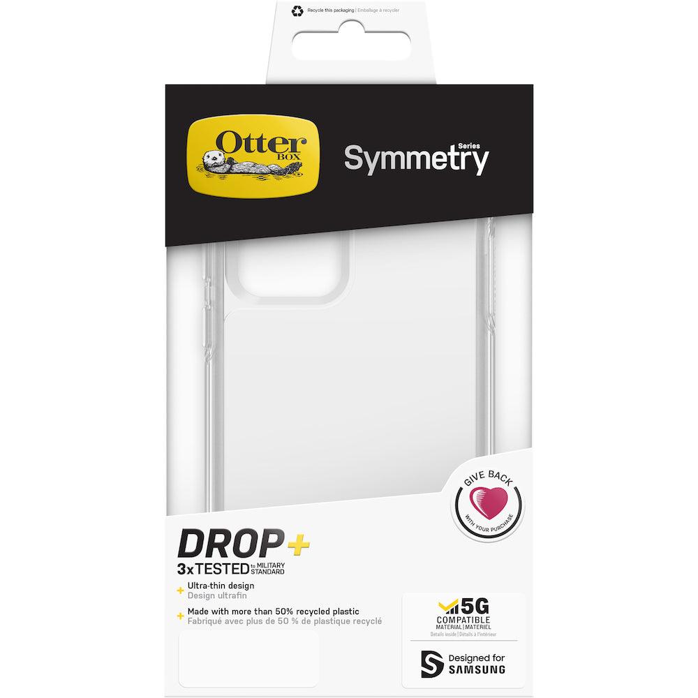 Otterbox Symmetry Clear Case - For Samsung Galaxy S22 Ultra (6.8) - Clear