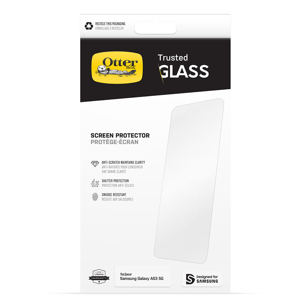 Otterbox Trusted Glass Screen Protector - For Samsung Galaxy A53 5G