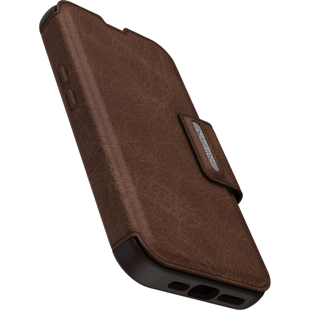 OtterBox Strada Case - For iPhone 14 (6.1") - Espresso