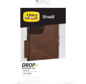 OtterBox Strada Case - For iPhone 14 (6.1") - Espresso