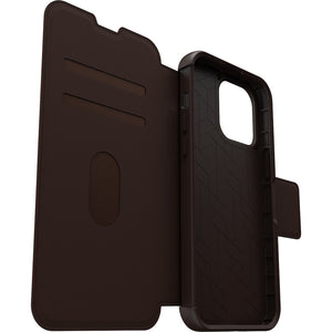 OtterBox Strada Case - For iPhone 14 Pro Max (6.7") - Espresso