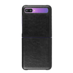 Leather Case For Galaxy Z Flip-Black