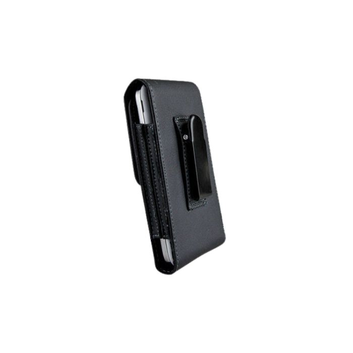 Leather Phone Belt Holster for iPhone 6/7/8 - Black
