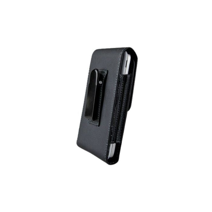 Leather Phone Belt Holster for iPhone 6/7/8 - Black