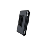 Leather Phone Belt Holster for iPhone 6/7/8 - Black