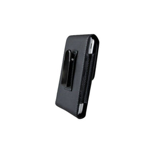 Leather Phone Belt Holster for iPhone 6/7/8 - Black