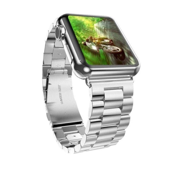 Mercury Apple Metal Watch Band for 42mm - Silver