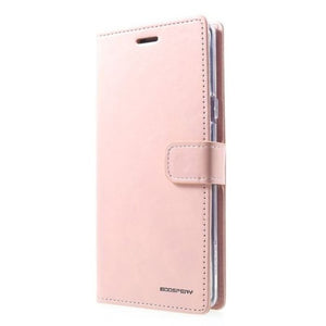 MercuryBlueMoonDiaryCaseforSamsungGalaxyA12-RoseGold