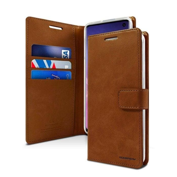 Mercury Blue Moon Diary Case for Samsung Galaxy S10e - Brown