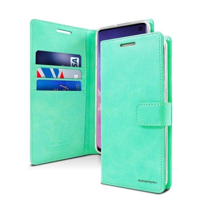 Mercury Blue Moon Diary Case for Samsung Galaxy S10e - Mint