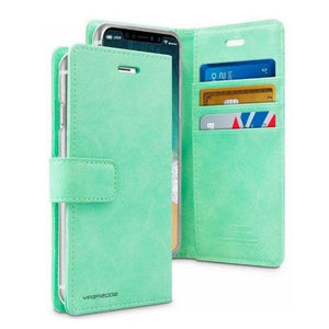 Mercury Blue Moon Diary Case for iPhone 11 Pro - Mint