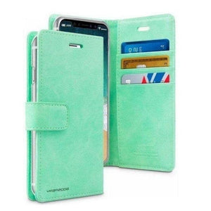 Mercury Blue Moon Diary Case for iPhone 13 Mini - Mint