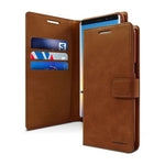 Mercury Blue Moon Diary Samsung Note 8 - Brown