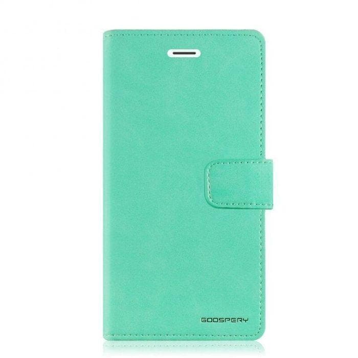 Mercury Blue Moon Diary iPhone 66s Plus Case front - Mint