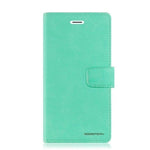 Mercury Blue Moon Diary iPhone 66s Plus Case front - Mint