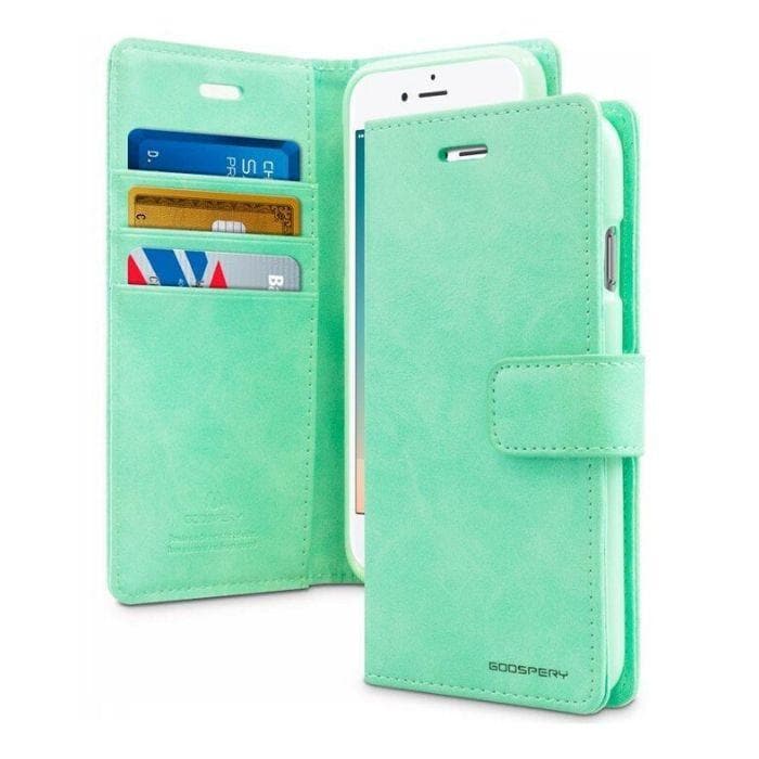 Mercury Blue Moon Diary iPhone 66s Plus Case - Mint