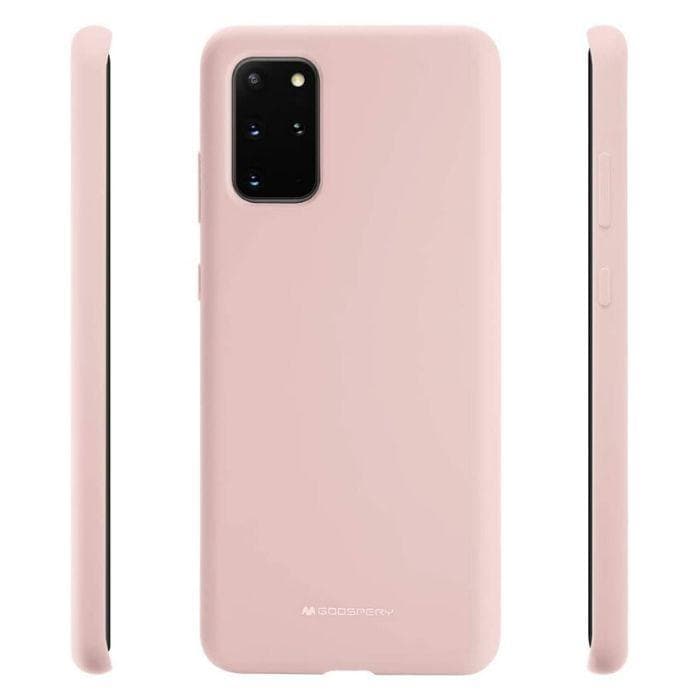 Mercury Silicon Case for Samsung Galaxy S20 Plus - Pink Sand back