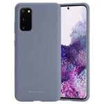 Mercury Silicone Case for Samsung Galaxy S21 - Lavender Gray