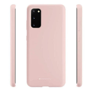 Mercury Silicon Case for Samsung Galaxy S20 - Pink Sand