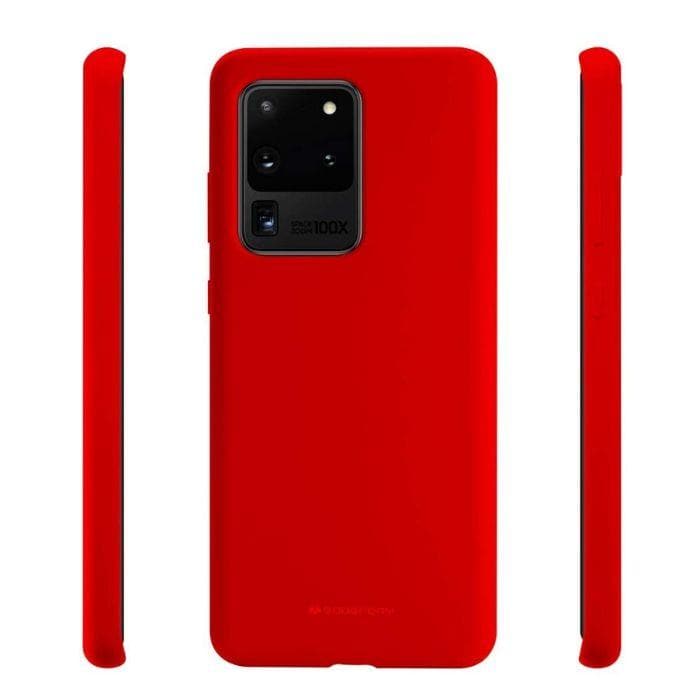 Mercury Silicon Case for Samsung Galaxy S20 Ultra - Red