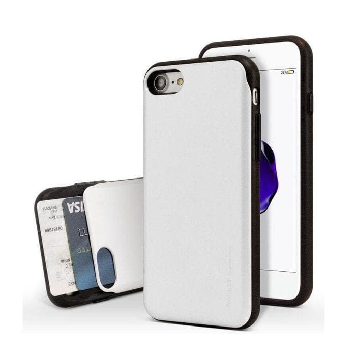 Mercury Sky Slide Bumper Case for iPhone XS Max - Silver Apple