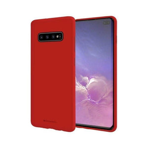 Mercury Soft Feeling Case for Samsung Galaxy S10 Plus - Red