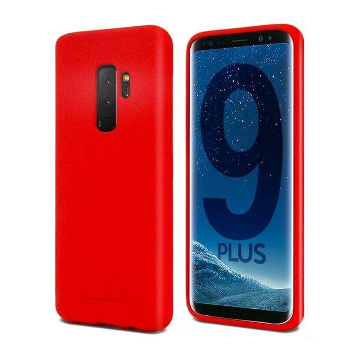 Mercury Soft Feeling Case for Samsung Galaxy S9 Plus - Red