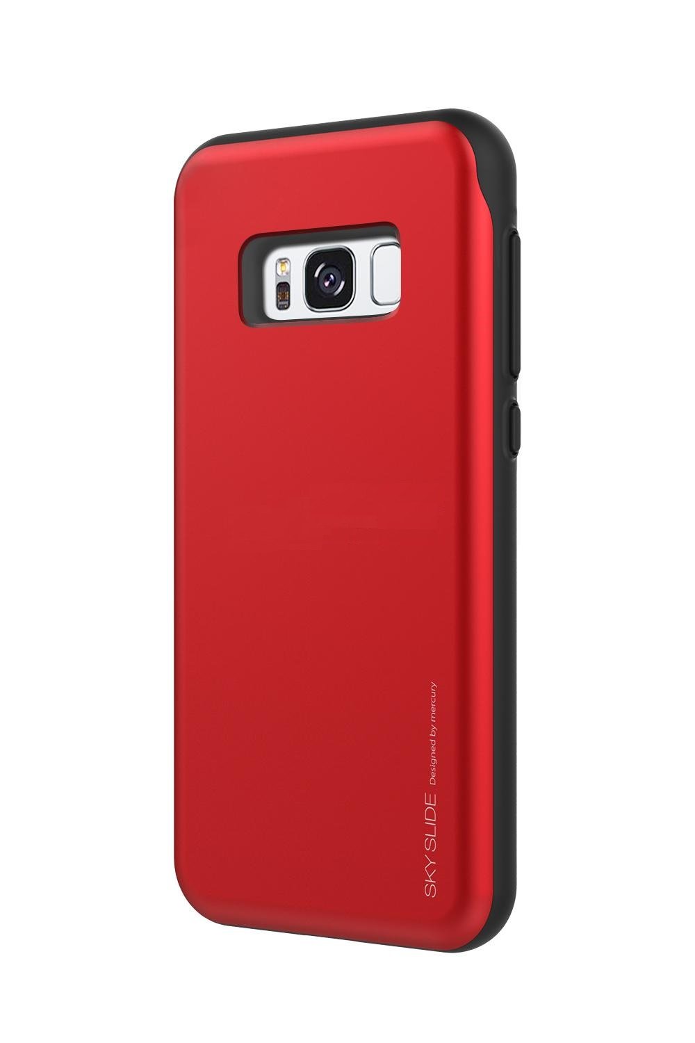 Mercury Sky Slide Bumper Case for Samsung Galaxy S8 - Red