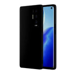 Silicone Case for Oppo Find X2 Pro - Black