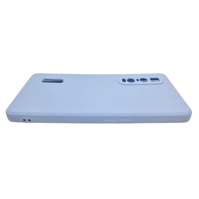 Silicone Case for Oppo Find X2 Pro - Light Blue