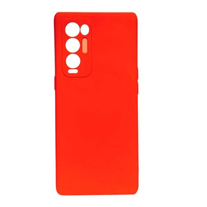 Silicone Case for Oppo Find X3 Lite - Red cover