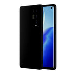 Silicone Case for Oppo Find X3 Pro - Black