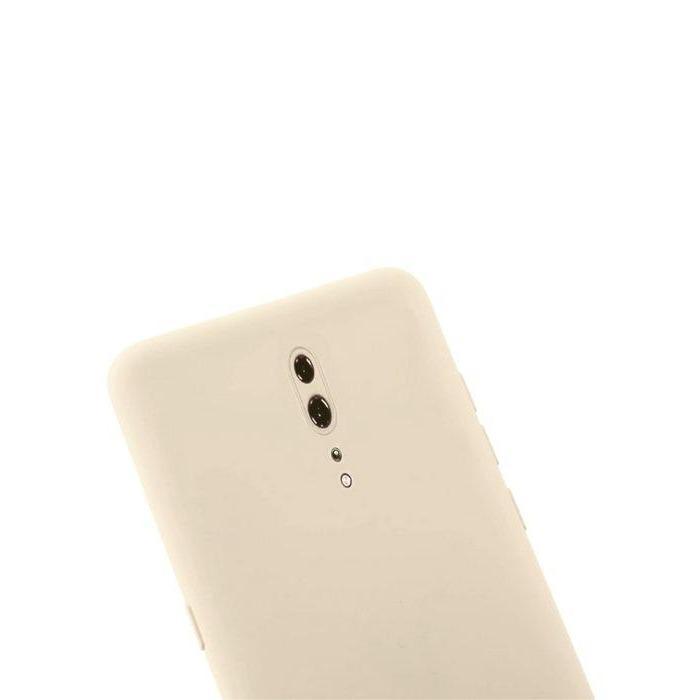 Silicone Case for Oppo R15 - Cream