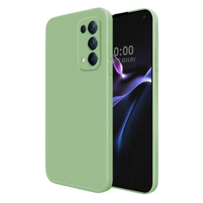 SiliconeCaseforOppoR17Pro-LightGreenCover