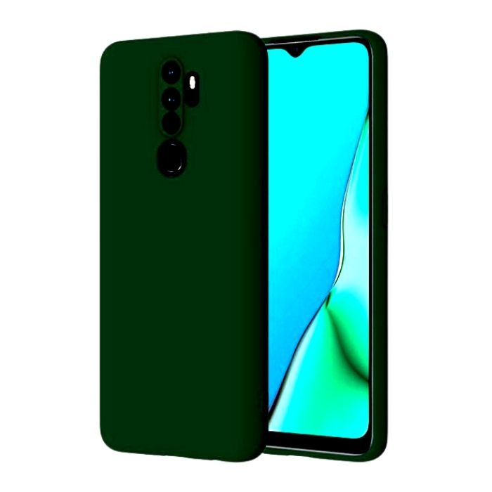 Silicone Case for Oppo Reno 5G - Dark Green