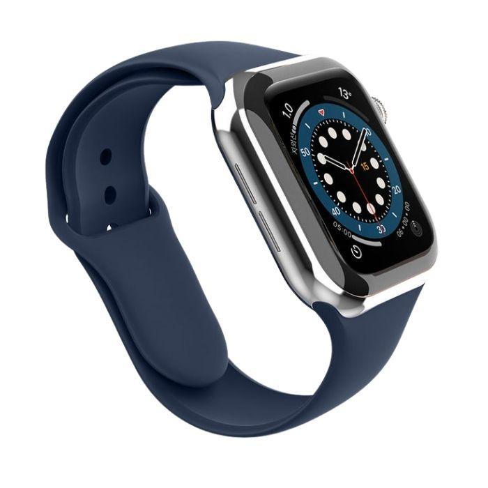 Silicone Sports Band for Apple Watch 40mm - Navy