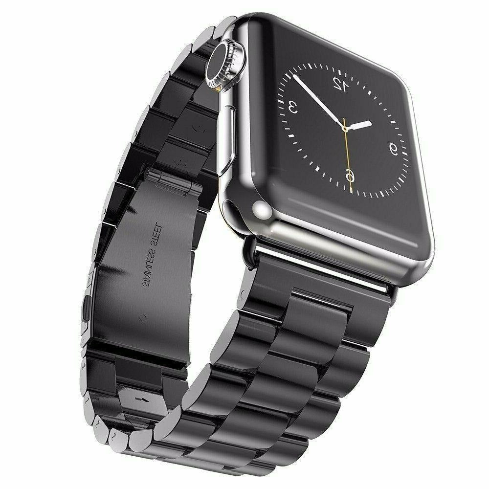 Apple Watch Stainless Steel Band - 42/44mm - Black