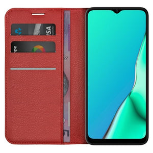 Wallet Case for Oppo A9 2020 - Red