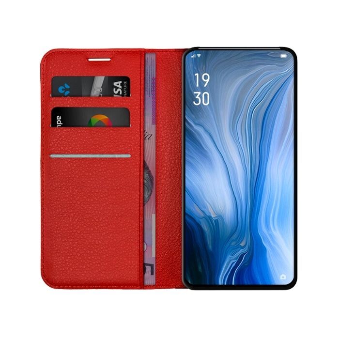 Wallet Case for Oppo Reno - Red